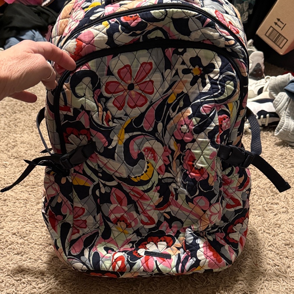 Vera Bradley Multicolor Floral Backpack
